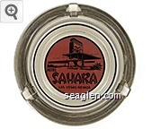 Hotel Sahara Las Vegas, Nevada Glass Ashtray