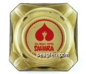 Del Webb's Hotel Sahara, Las Vegas, Nevada Glass Ashtray