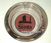 Hotel Sahara, Las Vegas, Nevada Glass Ashtray