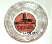Hotel Sahara, Las Vegas Nevada Glass Ashtray