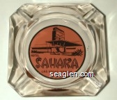 Hotel Sahara, Las Vegas, Nevada Glass Ashtray