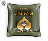 Hotel Sahara, Las Vegas, Nevada Glass Ashtray