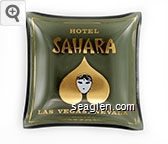 Hotel Sahara, Las Vegas, Nevada Glass Ashtray