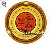 don the Beachcomber, Hollywood, Palm Springs, Chicago, Hotel Sahara Las Vegas Glass Ashtray