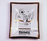This Darn Course!, Walt Ditzen, Hotel Sahara Invitational 1962 Glass Ashtray