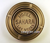 Hotel Sahara Las Vegas Glass Ashtray