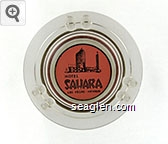 Hotel Sahara, Las Vegas, Nevada Glass Ashtray