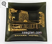 Sahara Hotel Glass Ashtray