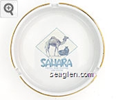 Sahara Hotel and Casino, Las Vegas Porcelain Ashtray