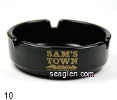 Sam's Town, Casino - Kansas City Glass Ashtray
