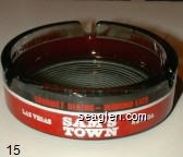 Sam's Town, Las Vegas, Nevada, Hotel and Gambling Hall, Gourmet Dining-Diamond Lil's Glass Ashtray