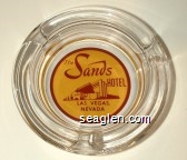 The Sands Hotel, Las Vegas, Nevada Glass Ashtray