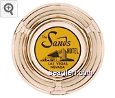 The Sands Hotel, Las Vegas, Nevada Glass Ashtray