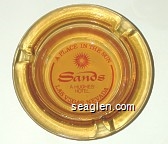 Sands, A Place in the Sun, A Hughes Hotel, Las Vegas . Nevada Glass Ashtray