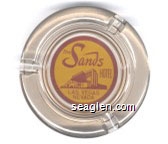 The Sands Hotel, Las Vegas, Nevada Glass Ashtray