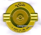 The Sands, A Place in the Sun, Las Vegas, Nevada Metal Ashtray