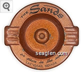 The Sands, A Place in the Sun, Las Vegas, Nevada Metal Ashtray