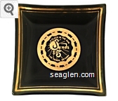 A Place in the Sun, Sands $5, Las Vegas, Nevada Glass Ashtray