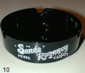 The Sands Regency Hotel Casino, Arlington at Third, Reno, Nevada 89501 - (702)348-2200, Toll Free Reservations (800) 648-3553, FAX: (702) 348-2226, Downtown Reno Glass Ashtray