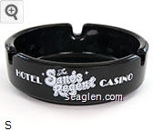 The Sands Regent, Hotel Casino, Arlington at Third, Reno, Nevada 89501 - (702)348-2200 Toll Free Reservations (800) 648-3553, Telex -172249, Downtown Reno Glass Ashtray