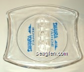 Sahara Tahoe Glass Ashtray