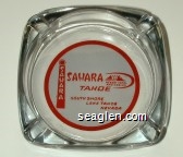 Sahara Tahoe, Resort Hotel and Casino, South Shore Lake Tahoe, Nevada Glass Ashtray