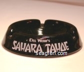 Del Webb's Sahara Tahoe Glass Ashtray