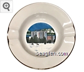 Sahara Tahoe, (Back: Designed for Blake's House, Lobby of the Sahara Tahoe Hotel) Porcelain Ashtray