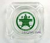 246 Silver Street 738-9925, The Star Bar - Dining Room, Basque Family Style Dinners, Elko, Nevada Glass Ashtray