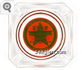 246 Silver Street, 738-9925, The Star Bar - Dining Room, Basque Family Style Dinners, Elko, Nevada Glass Ashtray