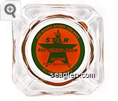 246 Silver Street, 738-3555, The Star Bar - Dining Room, Basque Family Style Dinners, Elko, Nevada Glass Ashtray