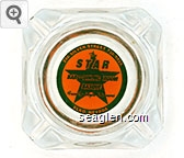246 Silver Street, 738-9925, The Star Bar - Dining Room, Basque Family Style Dinners, Elko, Nevada Glass Ashtray