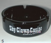 Shy Clown Casino, Sparks, Nevada Glass Ashtray