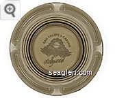 San Felipe's Casino Hollywood Glass Ashtray