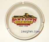 Sam's Town Gold River, Hotel & Gambling Hall, Laughlin, Nevada Glass Ashtray