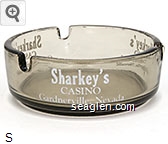 Sharkey's Casino, Gardnerville, Nevada Glass Ashtray