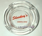 Sharkey's, Gardnerville, Nevada Glass Ashtray
