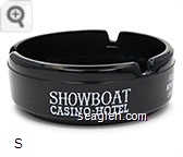 Showboat Casino-Hotel, Fun for Everyone, Bowling - Bingo - Dining, Las Vegas Nevada Glass Ashtray