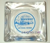 World's Greatest Showboat, Las Vegas, Nevada Glass Ashtray