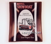 Hotel Showboat, Casino Bar & Restaurant, Las Vegas Nev. Glass Ashtray
