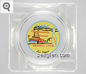 WIBC Championship Tournament 1983, Showboat Lanes, Las Vegas Glass Ashtray