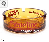 StateLine Hotel - Casino - Convention Center, 800-648-9668 Wendover NV, State Line Inn, Wendover, Utah, 801-665-2226, Silver Smith Casino - Resort, Wendover, Nevada Glass Ashtray