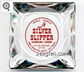 World Famous Silver Slipper Gambling Casino, On The Grounds Of The New Frontier Hotel - Las Vegas Glass Ashtray