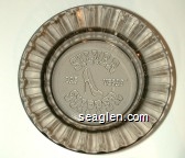 Silver Slipper, Las Vegas Glass Ashtray