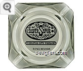 Silver Spur, Virginia City Parlor, Reno, Nevada Glass Ashtray