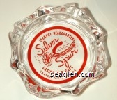 Jackpot Headquarters, Silver Spur Casino - Bar - Cafe, Carson City, Nevada Glass Ashtray