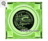Jackpot Headquarters, Silver Spur Casino - Bar - Cafe, Carson City, Nevada Glass Ashtray