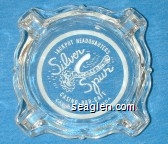 Jackpot Headquarters, Silver Spur Casino - Bar - Cafe, Carson City, Nevada Glass Ashtray