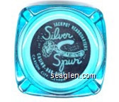 Jackpot Headquarters, Silver Spur Casino - Bar - Cafe, Carson City, Nevada Glass Ashtray