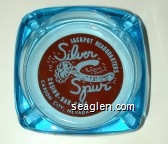 Jackpot Headquarters, Silver Spur Casino - Bar - Cafe, Carson City, Nevada Glass Ashtray